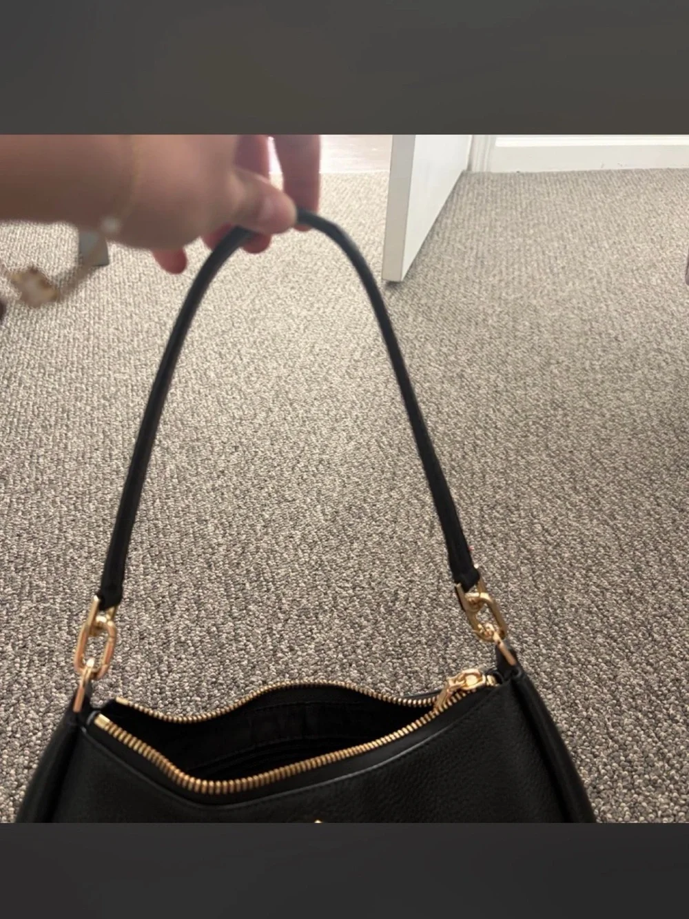 kate spade compact pebbled